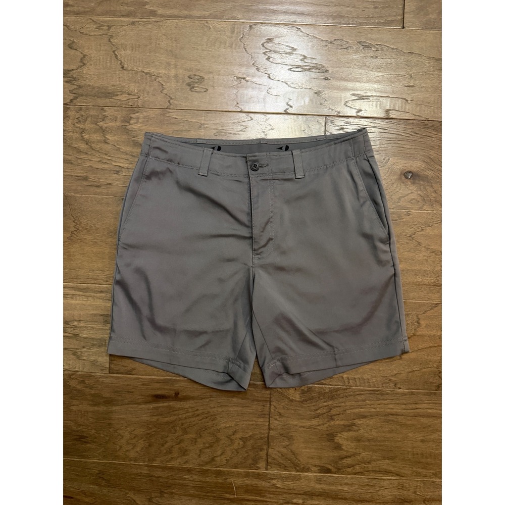 Grand Slam Mens Performance Golf Shorts Grey Stretch Size 32 Activewear